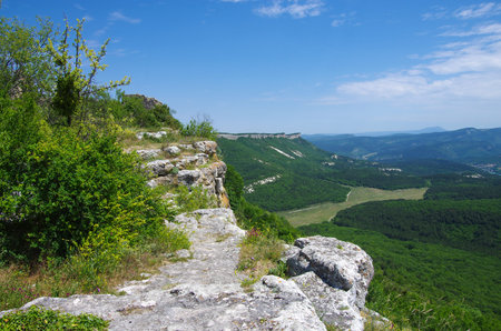 Mangup-Kale, ancient cave city in the Crimean Mountains