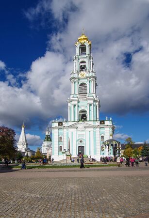 SERGIYEV POSAD, RUSSIA - October, 2016: Trinity Sergius Lavra in Sergiev Posadのeditorial素材