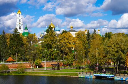 SERGIYEV POSAD, RUSSIA - October, 2016: Trinity Sergius Lavra in Sergiev Posadのeditorial素材