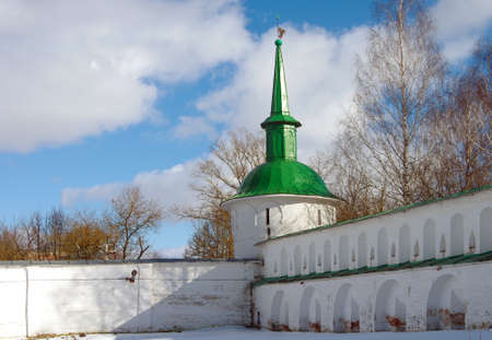 ALEKSANDROV, RUSSIA - February, 2020: Alexandrovskaya sloboda, the famos russian residence of tsar Ivan Groznyのeditorial素材