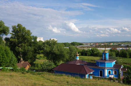 BYKOVO, MOSCOW REGION, RUSSIA - Jule, 2019: Chapel of Our Lady of the Life-Giving Springのeditorial素材
