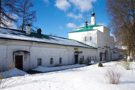 ALEKSANDROV, RUSSIA - February, 2020: Alexandrovskaya sloboda, the famos russian residence of tsar Ivan Groznyのeditorial素材