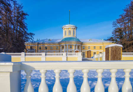 Moscow, Russia - January, 2019: Arkhangelskoye Museum Estateのeditorial素材