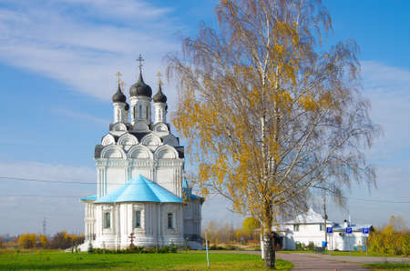 MYTISHCHI, RUSSIA - October, 2019: Church of the Annunciation of the Blessed Virginのeditorial素材
