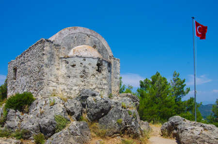 Ghost Town Kayakoy in Turkeyのeditorial素材