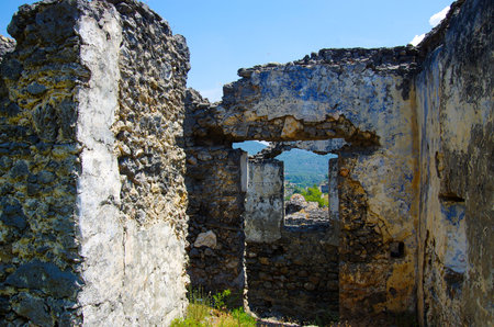 Ghost Town Kayakoy in Turkey