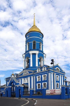 MYTISHCHI, RUSSIA - October, 2019: Church of the Vladimir Icon of the Mother of Godのeditorial素材