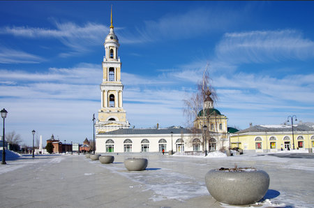 KOLOMNA, RUSSIA - February, 2019: Church of Saint John the Evangelist