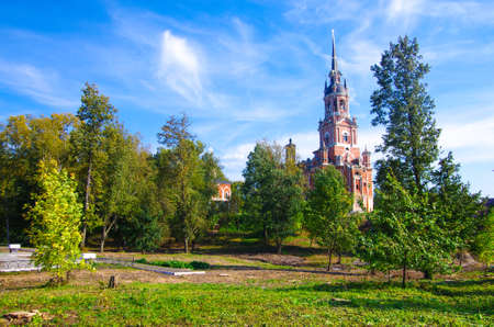 Mozhaisk, Russia - September, 2019: Novo-Nikolskiy Cathedralのeditorial素材