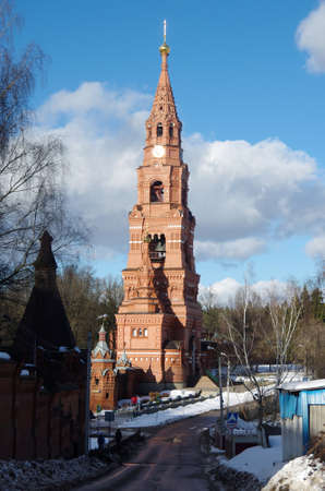 SERGIYEV POSAD, RUSSIA - February, 2020: The Chernigovsky skete in Sergiev Posadのeditorial素材