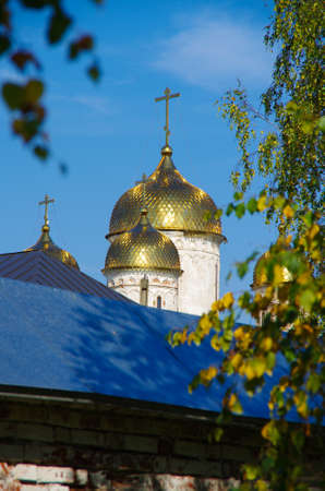 Mozhaisk, Russia - September, 2019: Luzhnetsky Ferapontovsky monasteryのeditorial素材