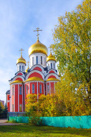 Odintsovo, Russia - October, 2019: Cathedral of St. Georgeのeditorial素材
