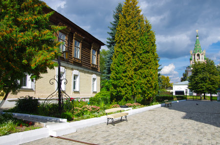 SERPUKHOV, RUSSIA - September, 2019: Trinity Church in sunny dayのeditorial素材