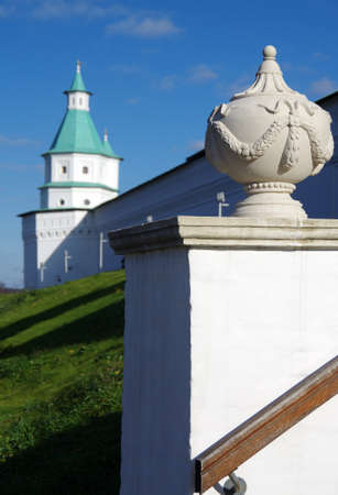 ISTRA, RUSSIA - October, 2019: The New Jerusalem Monastery, also known as the Voskresensky Monasteryのeditorial素材