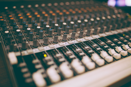 Professional mixers with retro toneの写真素材