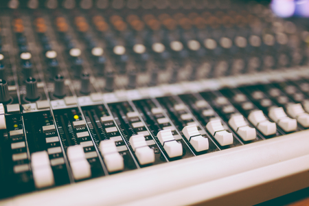 Professional mixers with retro toneの写真素材