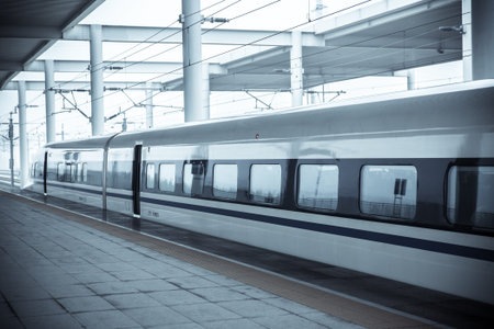High-speed rail station in china