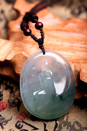 A hard jade, jade, Chinese highly, very valuableの写真素材