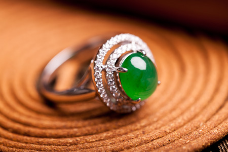 A hard jade,  very valuableの写真素材