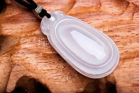 A hard jade, very valuableの写真素材