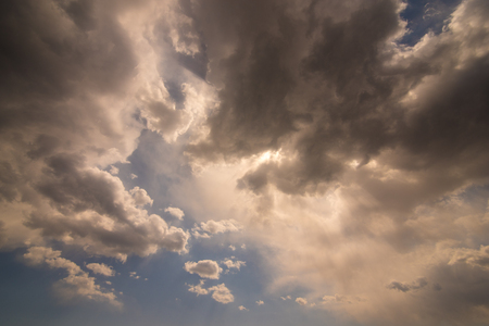 Cloudy weather viewの写真素材