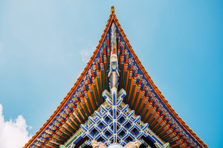 Chinese Templesの写真素材