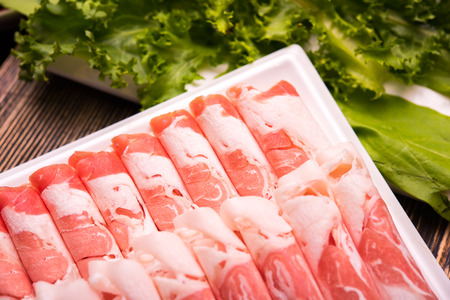 meat sliceの写真素材
