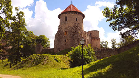 Cesis castleのeditorial素材