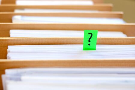 Green blank sticky notes - business concept.の写真素材