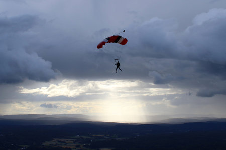 Skydiving in Norway