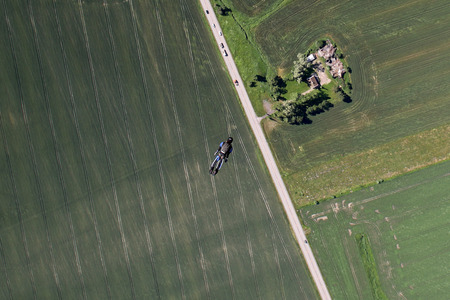 Skydiving in Norwayの写真素材