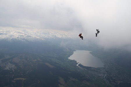 Skydiving in Norway