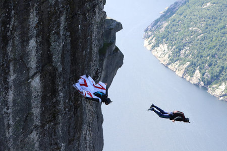 Skydiving in Norway