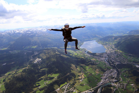 Skydiving in Norway