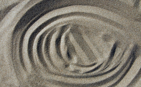 Abstract sand formations