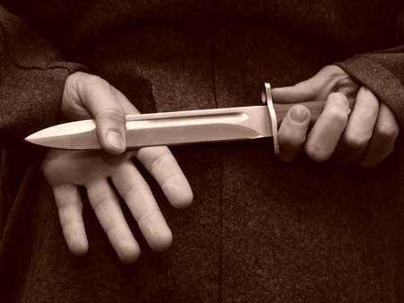 Bayonet - a knifeの写真素材