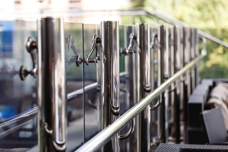 View at unfinished partition wall, plasterboard under construction.の写真素材