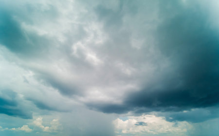 Blue sky background with white clouds skies
