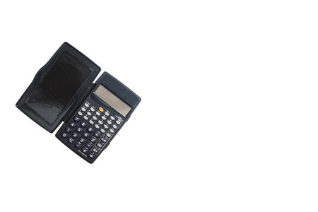 Business concept with accounting calculator