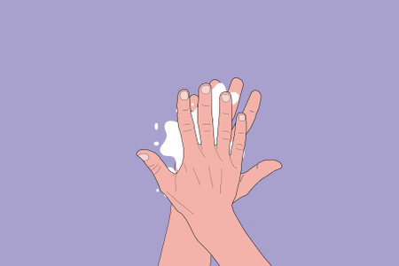 Washing Hands For Daily Personal Careの写真素材