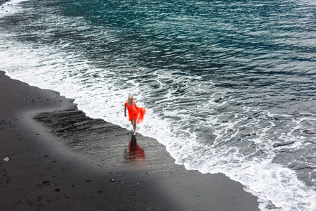 Atlantic ocean wild coast, Tenerife, Canary islands, Spain