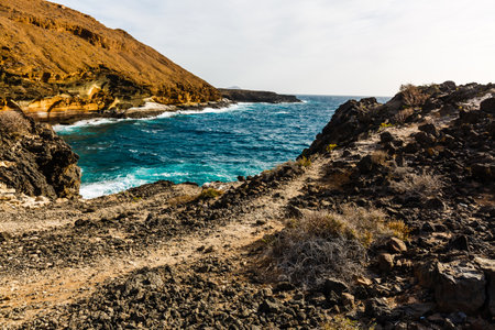 tenerife island ocean, Canary Spainの写真素材