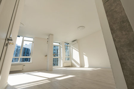 new renovation in a small apartmentの写真素材