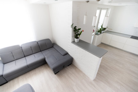 upholstered furniture in the room