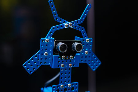 A close up of a toy