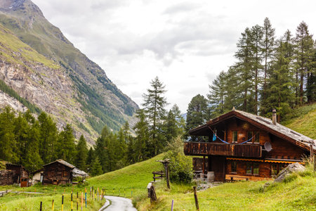 Beautiful exploration tour through the mountains in Switzerland.