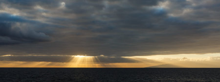 On shore of the Atlantic Ocean on the island Tenerife