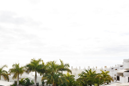 White Architecture and Blue Ocean, View of caldera with domes