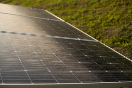 photovoltaics in solar power station energy from natural