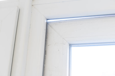 gap and hole in plastic doors